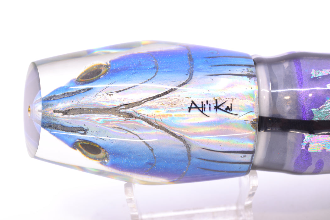 Ali'i Kai Lures Skipjack Fish Head Tahitian Pirate 14" 7.5oz BOM Skirted