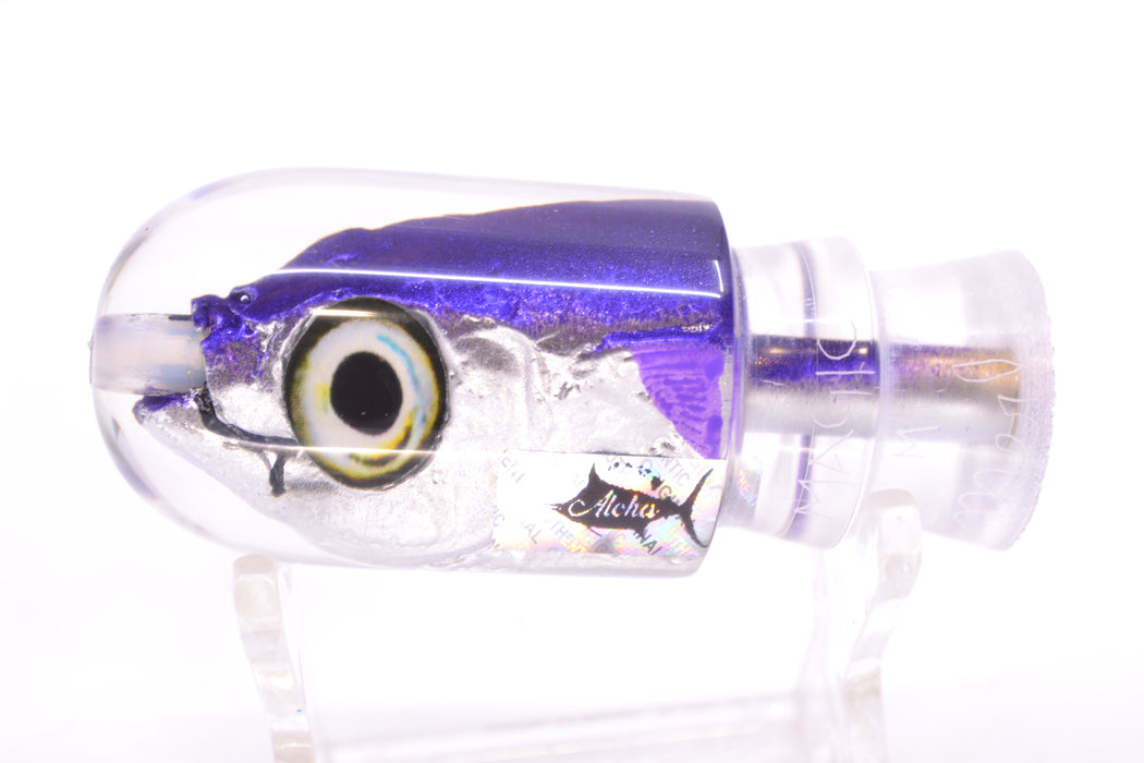 Aloha Lures Purple Back Purple Fins Magic Malolo 9" 3oz