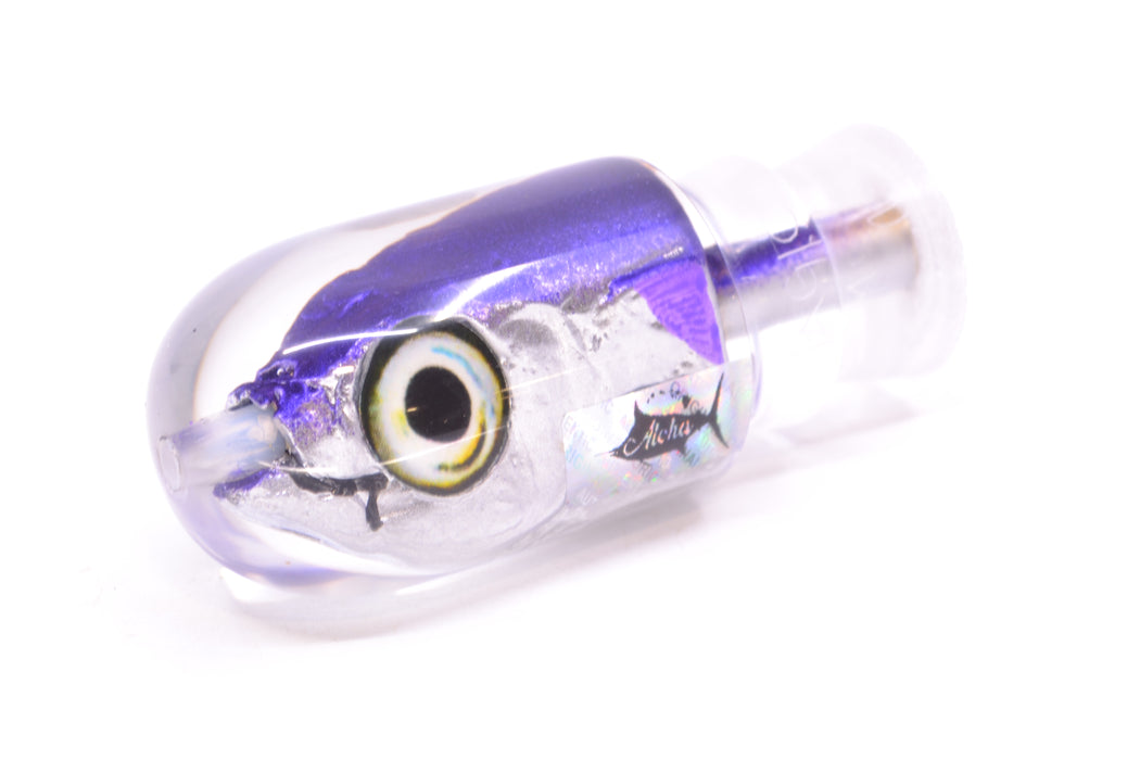Aloha Lures Purple Back Purple Fins Magic Malolo 9" 3oz