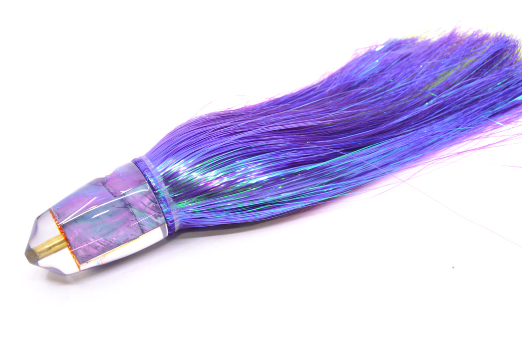 Koya Lures Purple MOP Bullet 9"+ 7.5oz Strobez Purple/Green GZE