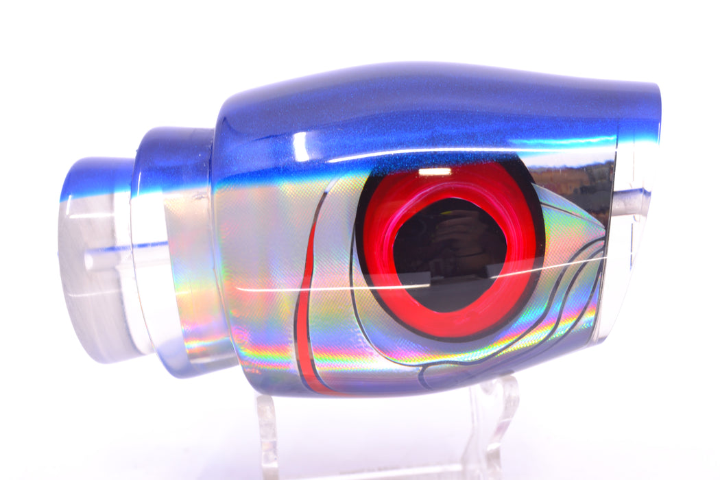 LS Lures Chrome Pearl Silver Rainbow Details Blue Back XL Gremlin 14" 10.5oz GZE