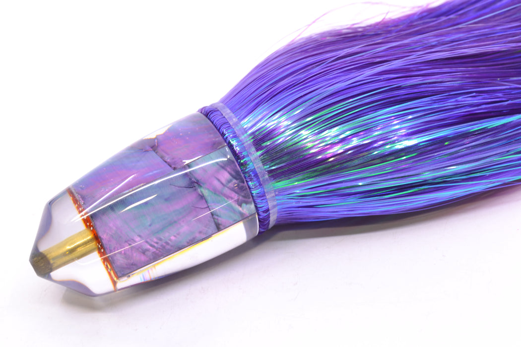 Koya Lures Purple MOP Bullet 9"+ 7.5oz Strobez Purple/Green GZE