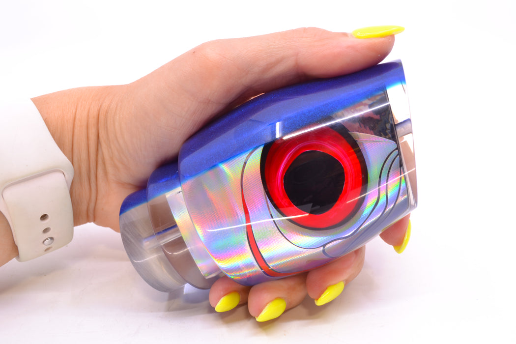 LS Lures Chrome Pearl Silver Rainbow Details Blue Back XL Gremlin 14" 10.5oz GZE