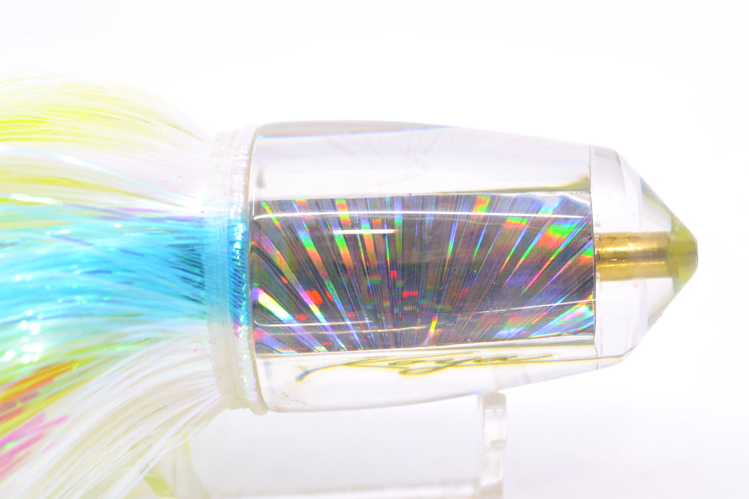 Koya Lures Silver Rainbow Starburst Bullet 9"+ 7.5oz EZ Flash Feathersword GZE
