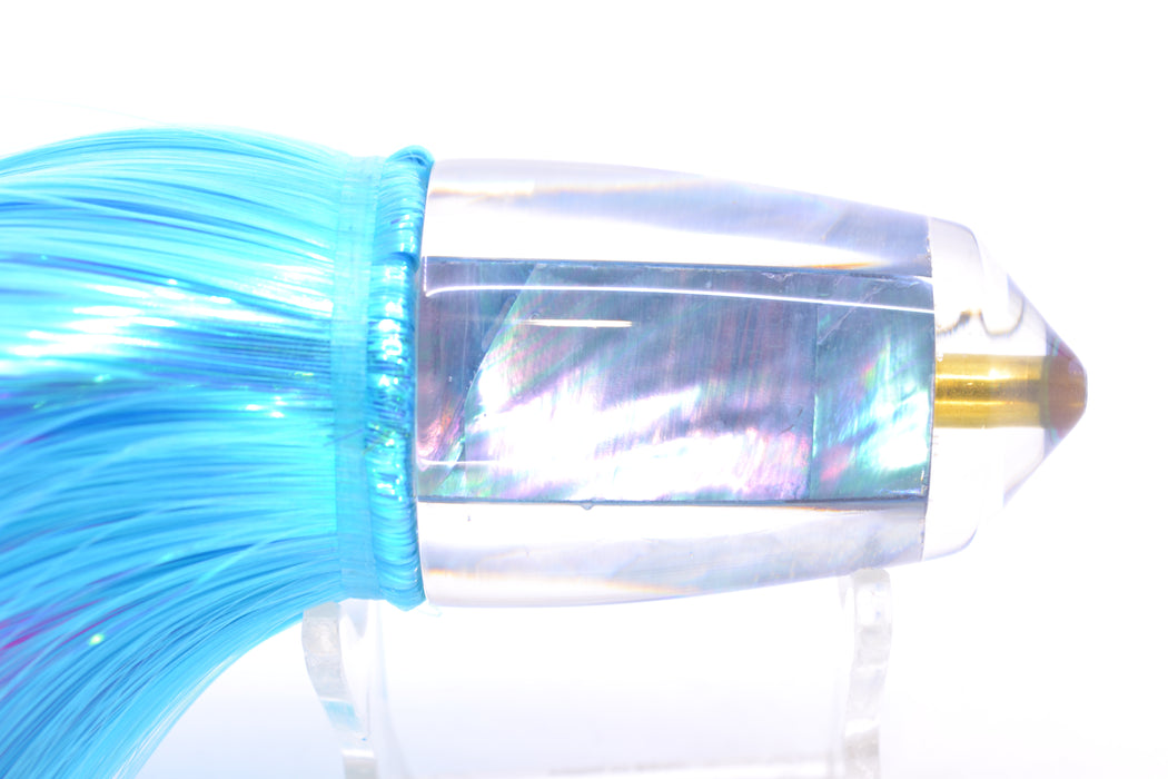 Koya Lures Ice Blue MOP Bullet 9"+ 7.5oz Strobez Ice Blue/Pink GZE