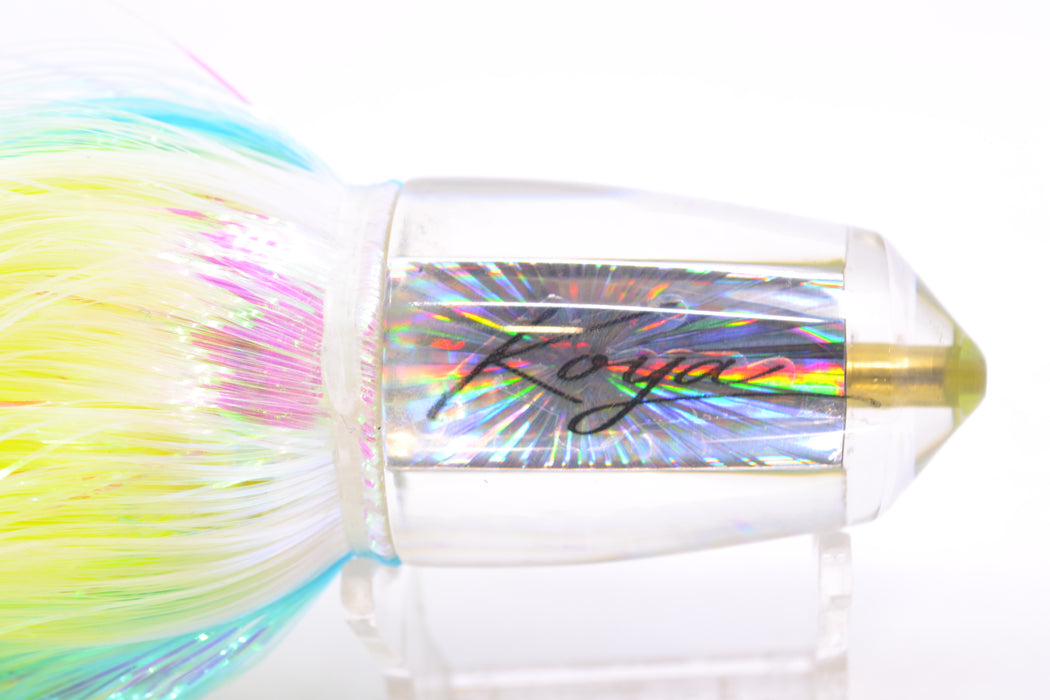 Koya Lures Silver Rainbow Starburst Bullet 9"+ 7.5oz EZ Flash Feathersword GZE