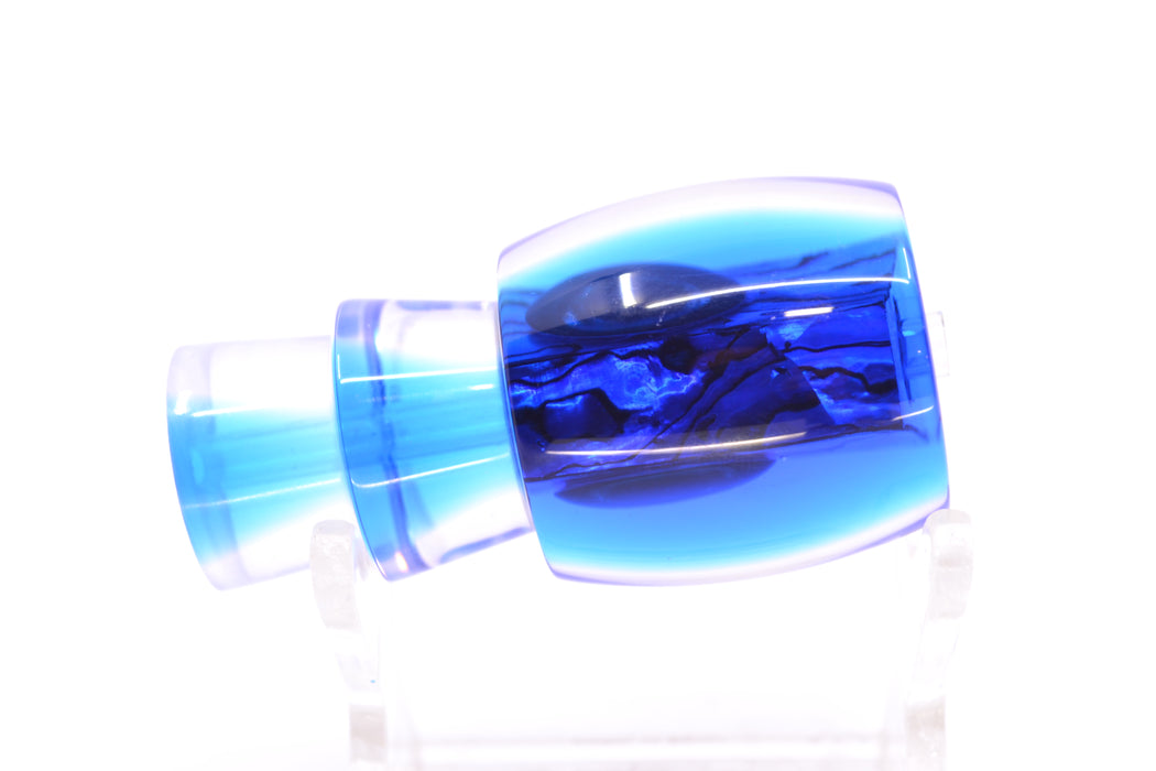 Moyes Lures Paua Shell Blue Back Taxi Eyes Large Tang 9" 2oz