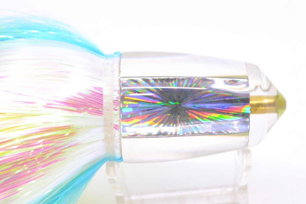 Koya Lures Silver Rainbow Starburst Bullet 9"+ 7.5oz EZ Flash Feathersword GZE