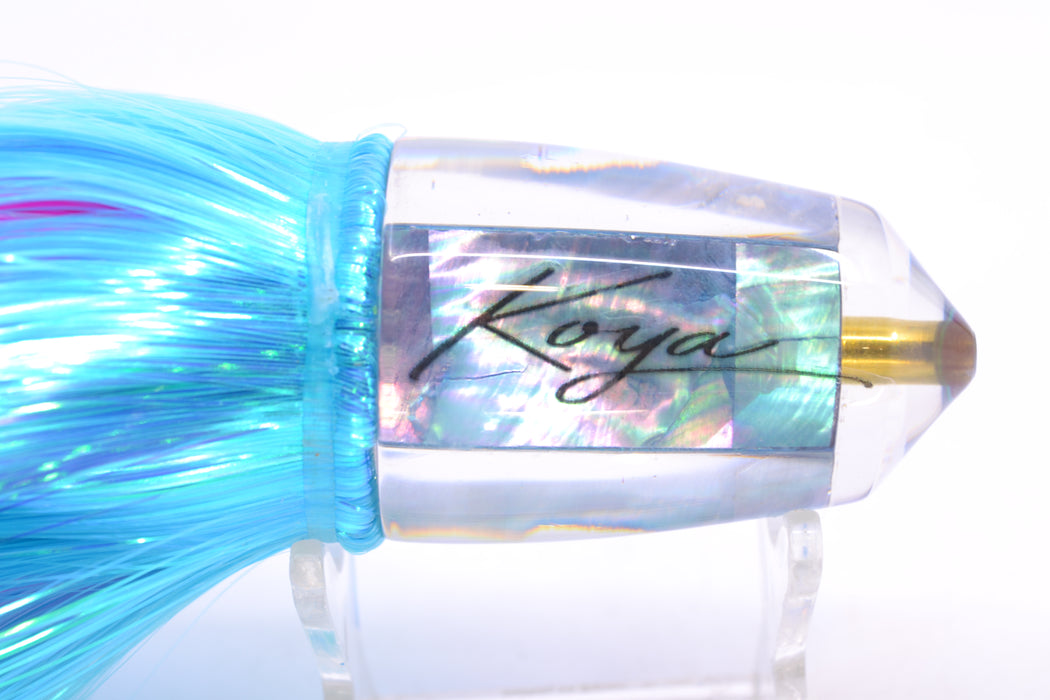 Koya Lures Ice Blue MOP Bullet 9"+ 7.5oz Strobez Ice Blue/Pink GZE