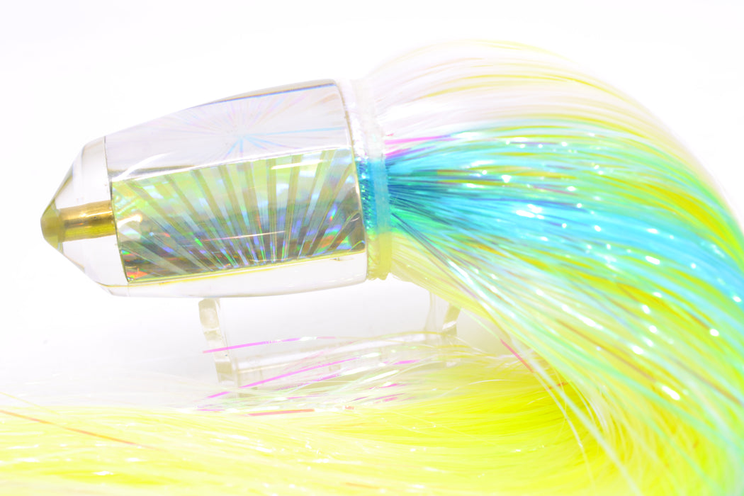 Koya Lures Silver Rainbow Starburst Bullet 9"+ 7.5oz EZ Flash Feathersword GZE