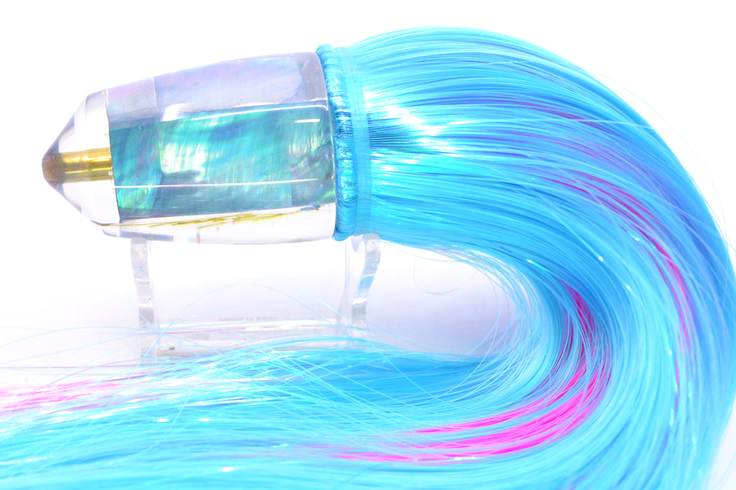 Koya Lures Ice Blue MOP Bullet 9"+ 7.5oz Strobez Ice Blue/Pink GZE