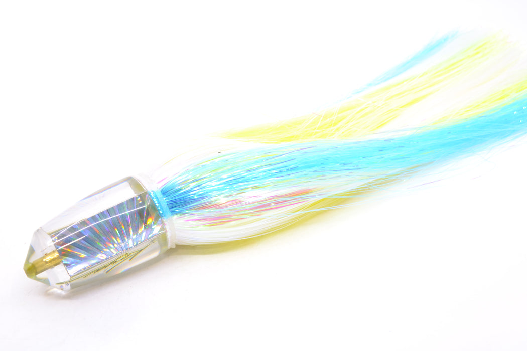 Koya Lures Silver Rainbow Starburst Bullet 9"+ 7.5oz EZ Flash Feathersword GZE