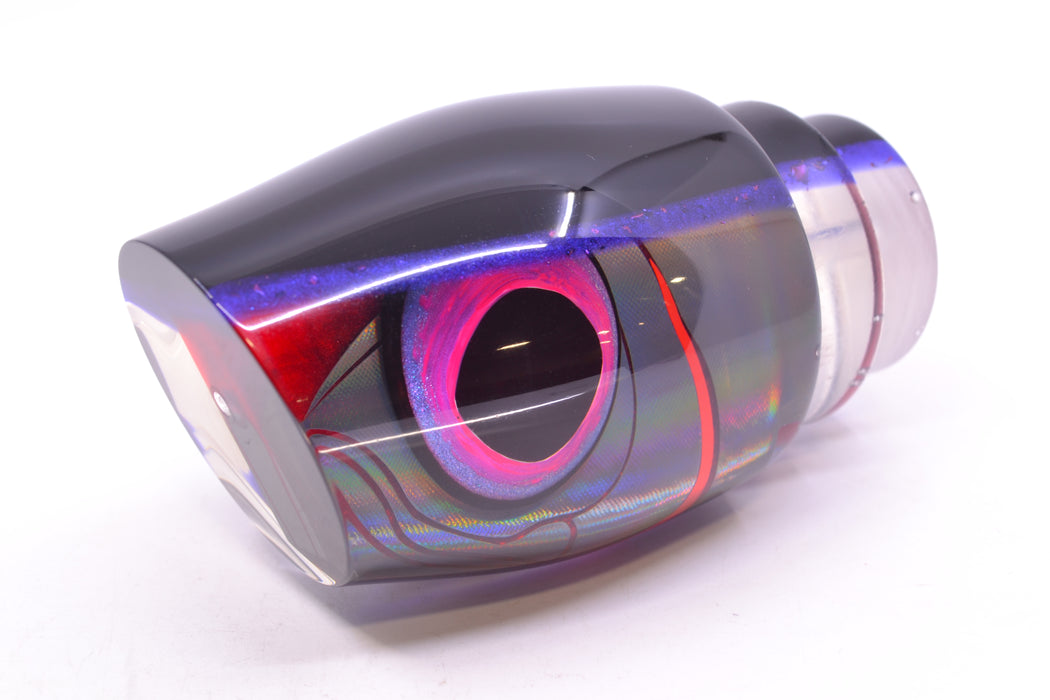 LS Lures Red Pearl Black Rainbow Details Black-Purple Back XL Gremlin 14" 10.5oz GZE