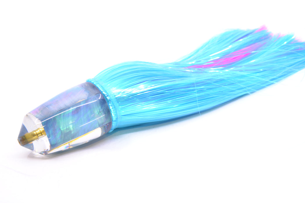 Koya Lures Ice Blue MOP Bullet 9"+ 7.5oz Strobez Ice Blue/Pink GZE