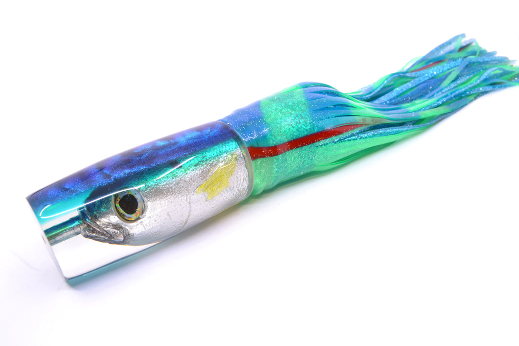 Ali'i Kai Lures Opelu Blue-Teal Back Large Hard Head 14" 11.2oz BOM Skirted
