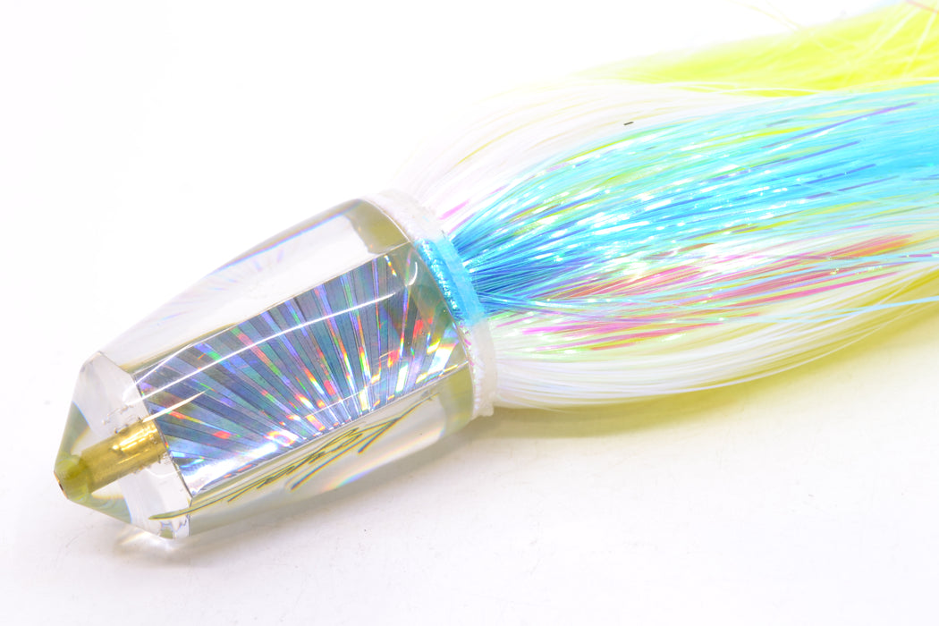 Koya Lures Silver Rainbow Starburst Bullet 9"+ 7.5oz EZ Flash Feathersword GZE