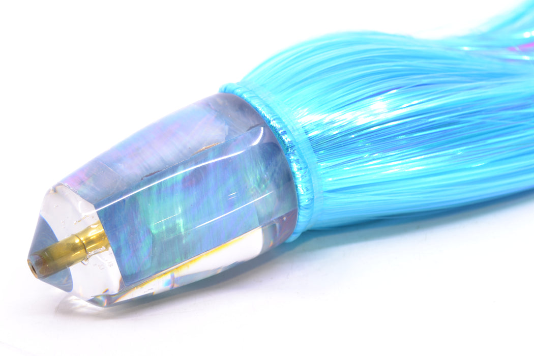 Koya Lures Ice Blue MOP Bullet 9"+ 7.5oz Strobez Ice Blue/Pink GZE