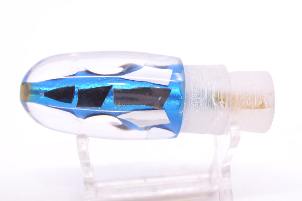 Tsutomu Lures "Ice Blue Disco" Fish Head Pau Hana Blunt Bullet 7" 3oz GZE