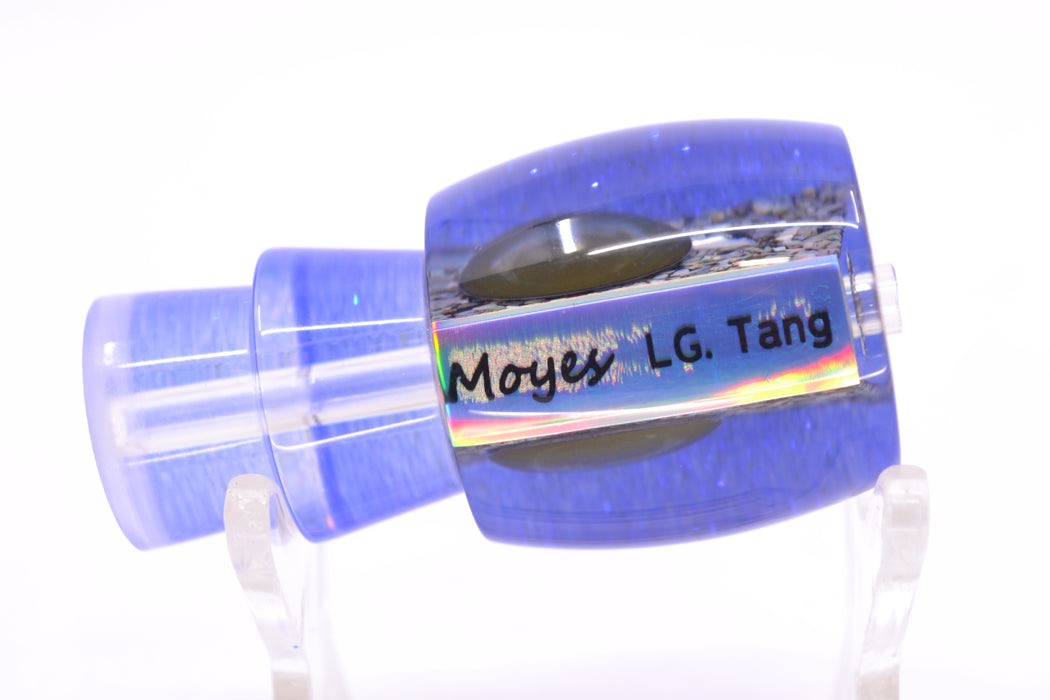 Moyes Lures S&P Blue Glitter Back Taxi Eyes Large Tang 9" 2oz