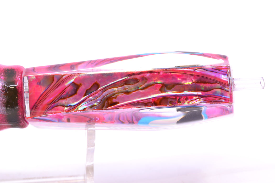 Marlinstar Pink Paua Shell Medium Tomahawk G4 9"+ 5.2oz Skirted Pink Aurora/Blue GZE