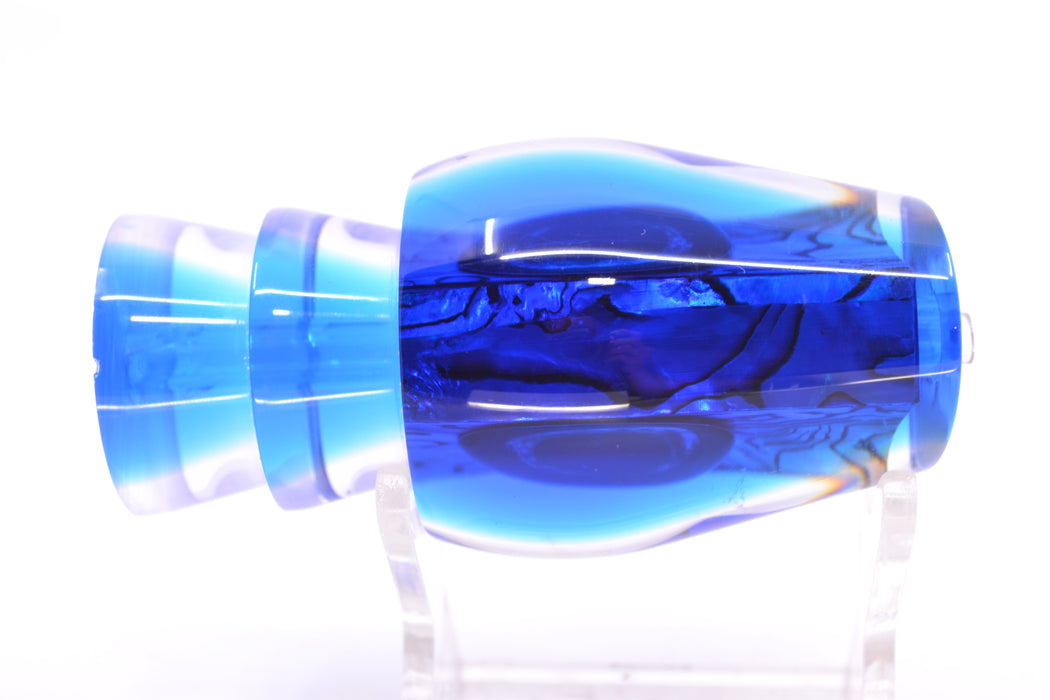 Moyes Lures Paua Shell Blue Back Taxi Eyes Medium Sumo 12" 3.7oz GZE