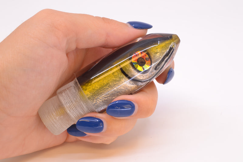 Tsutomu Lures "Yellowfin" Fish Head Ali'i Bullet 7" 4oz