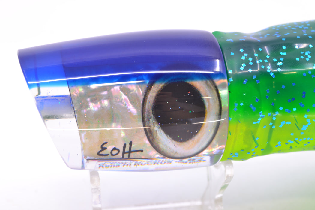 Marlin Magic White Awabi Blue Back Taxi Eyes Ruckus 12" 11oz Skirted Mahi GZE