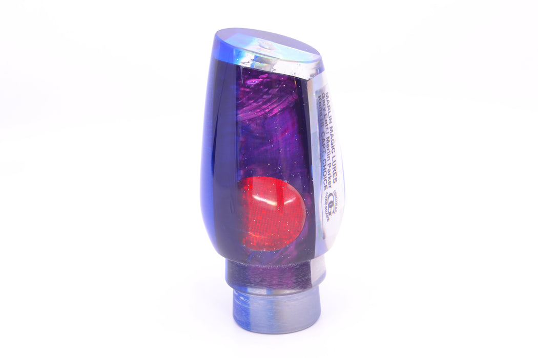 Marlin Magic Purple MOP Blue Back Red Eyes Captain's Choice 14" 9.2oz