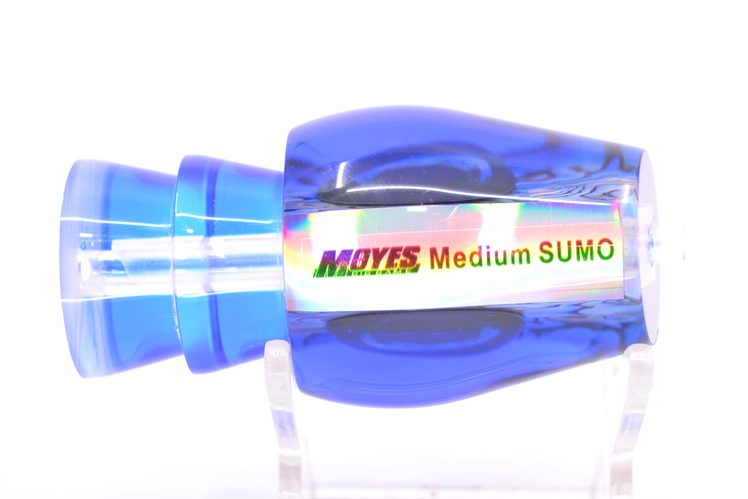 Moyes Lures Paua Shell Blue Back Taxi Eyes Medium Sumo 12" 3.7oz GZE