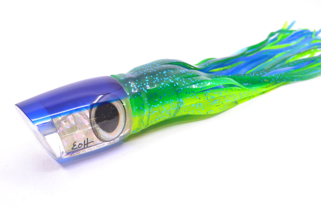 Marlin Magic White Awabi Blue Back Taxi Eyes Ruckus 12" 11oz Skirted Mahi GZE