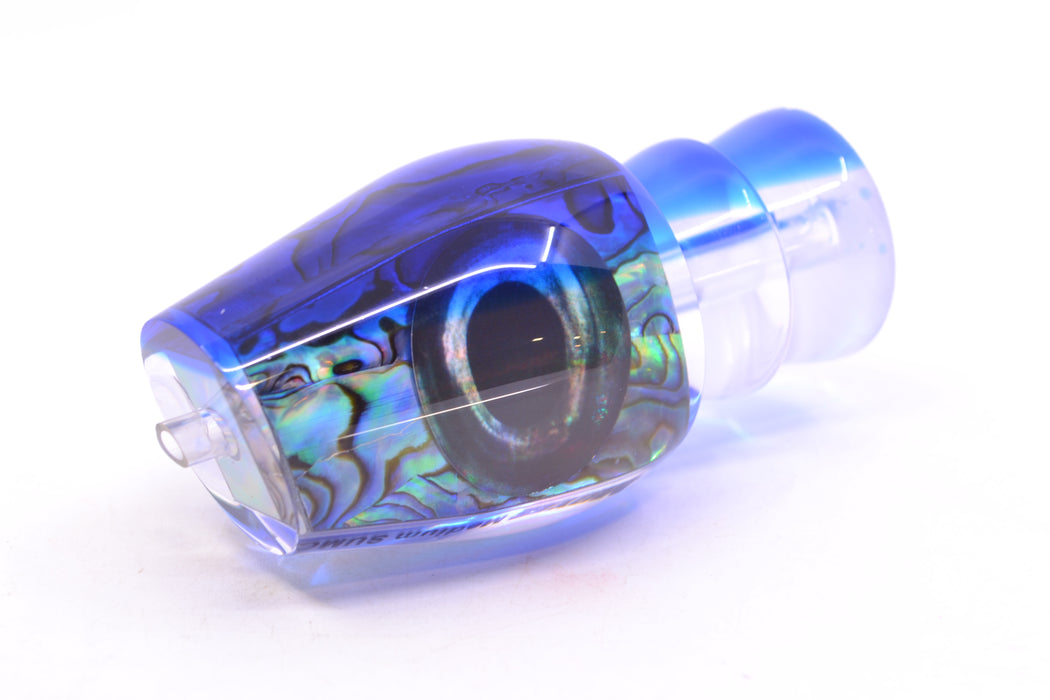 Moyes Lures Paua Shell Blue Back Taxi Eyes Medium Sumo 12" 3.7oz GZE