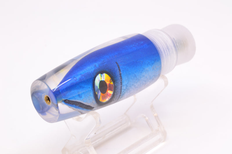 Tsutomu Lures Blue-Silver Fish Head Ali'i Invert 7" 4.3oz