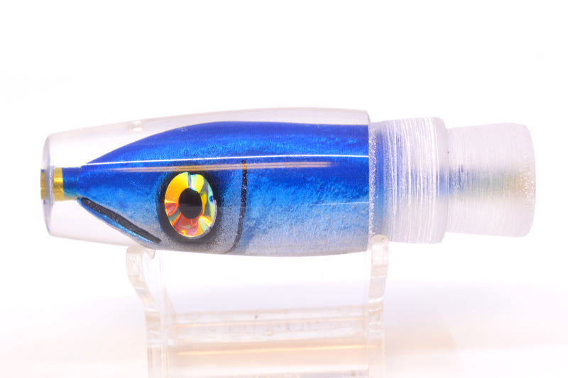 Tsutomu Lures Blue-Silver Fish Head Ali'i Invert 7" 4.3oz