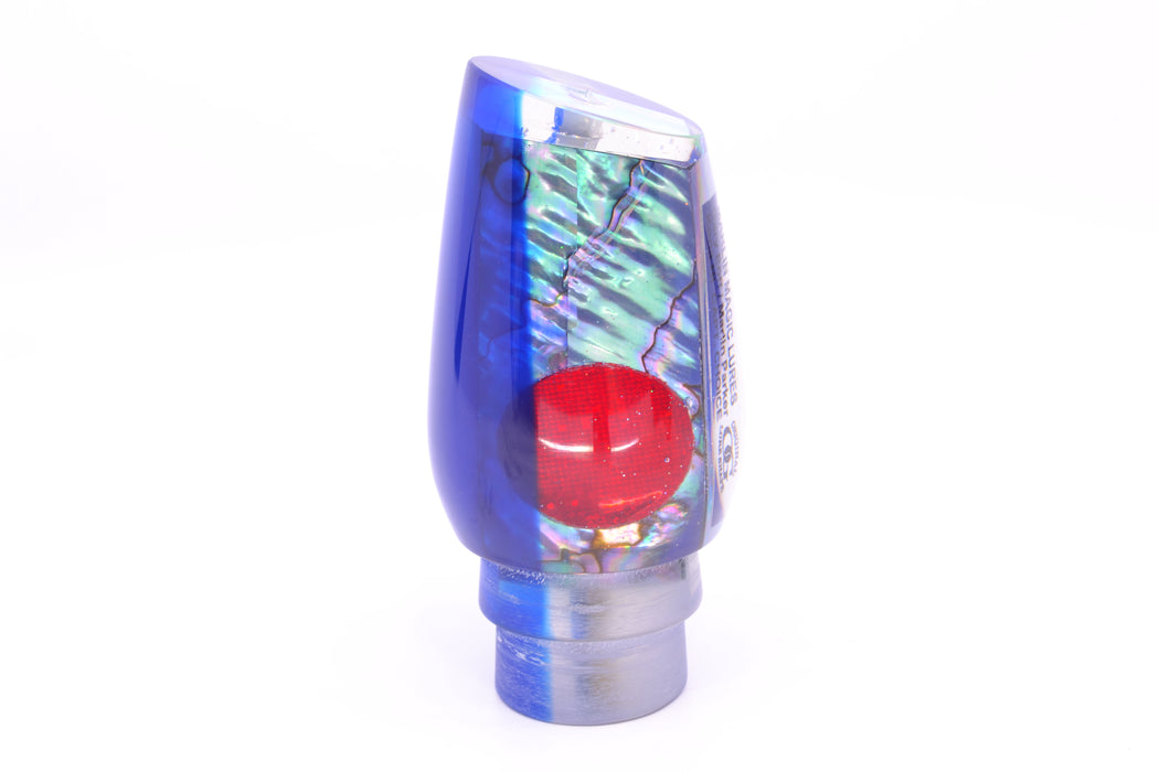 Marlin Magic Blue-Purple Abalone Blue Back Red Eyes Captain's Choice 14" 9.2oz