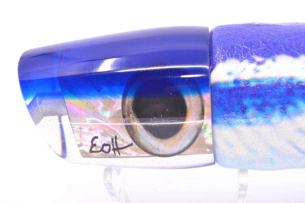 Marlin Magic White Awabi Blue Back Taxi Eyes Ruckus 12" 9oz ALV Vinyl Blue Ballyhoo GZE