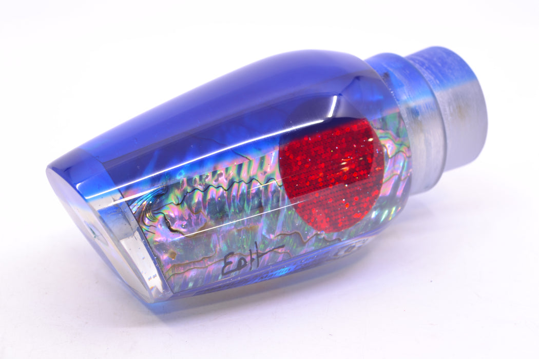 Marlin Magic Blue-Purple Abalone Blue Back Red Eyes Captain's Choice 14" 9.2oz