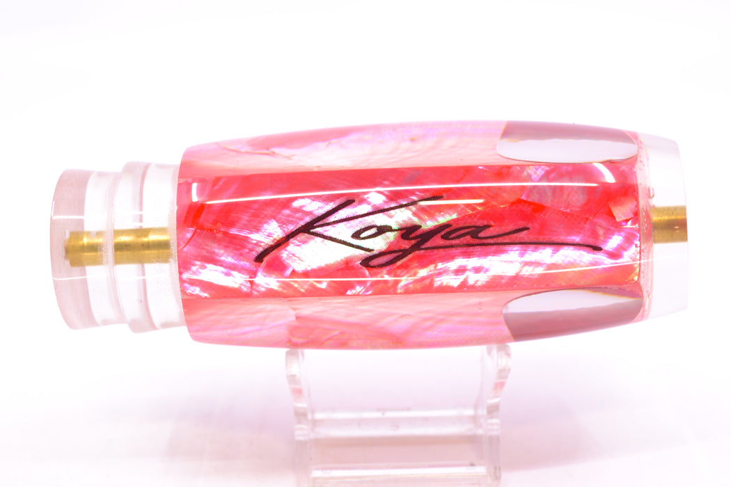 Koya Lures Pink MOP Red Eyes New Shape 14" 9.7oz