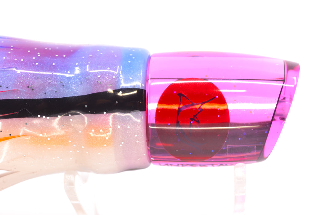 Bonze Lures Pink Mirror Red Eyes Undertaker 9" 5.2oz Skirted Gay Bob