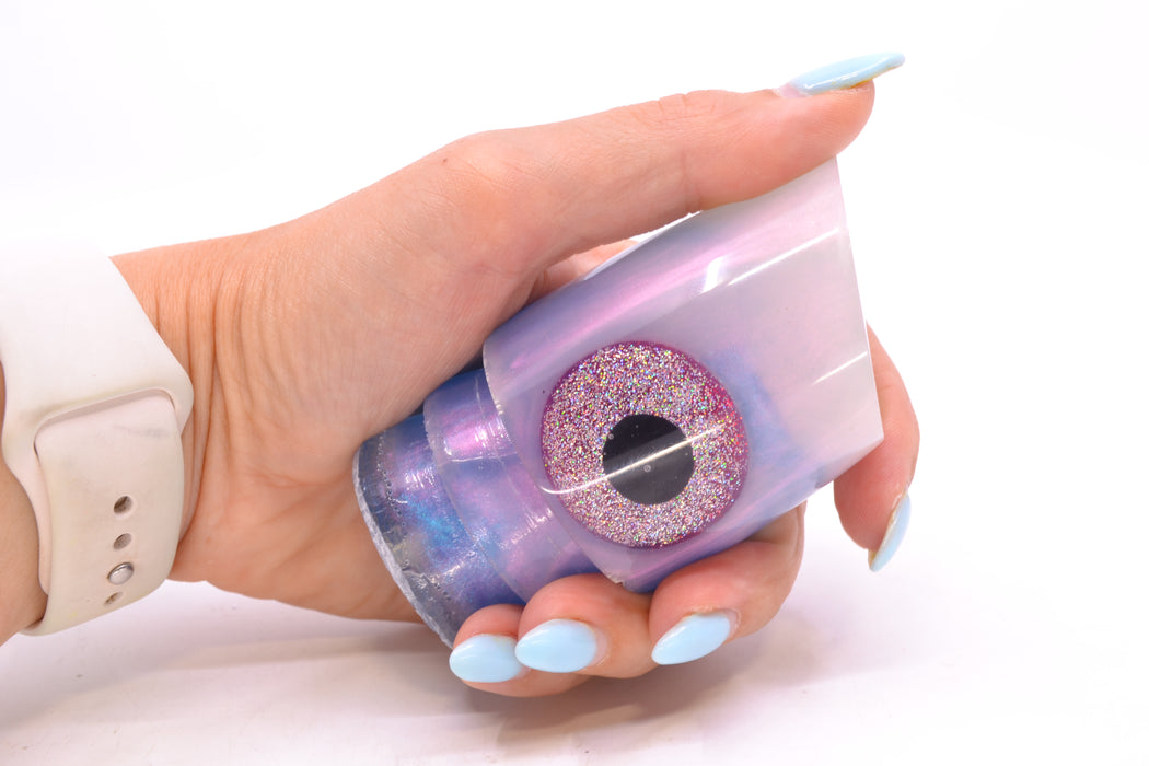 Joe Yee by KEGZ Strawberry-Blue Marbled Pearl Black-Pink Eyes 24/7 14" 4.8oz GZE