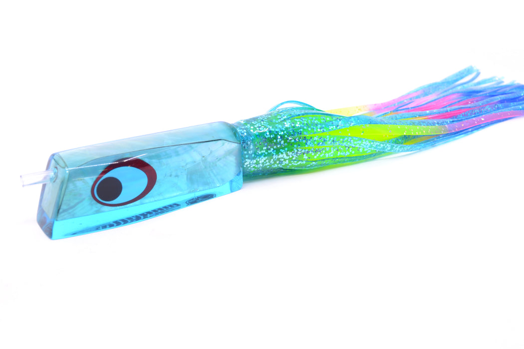 Marlinstar Ice Blue MOP Medium Tomahawk G4 9"+ 5.2oz Skirted Ice Blue/Rainbow GZE