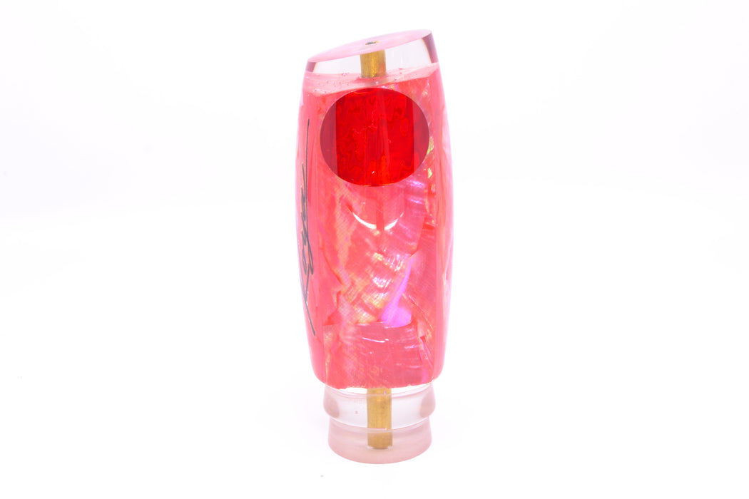 Koya Lures Pink MOP Red Eyes New Shape 14" 9.7oz