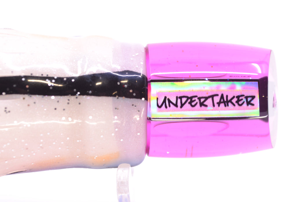 Bonze Lures Pink Mirror Red Eyes Undertaker 9" 5.2oz Skirted Gay Bob