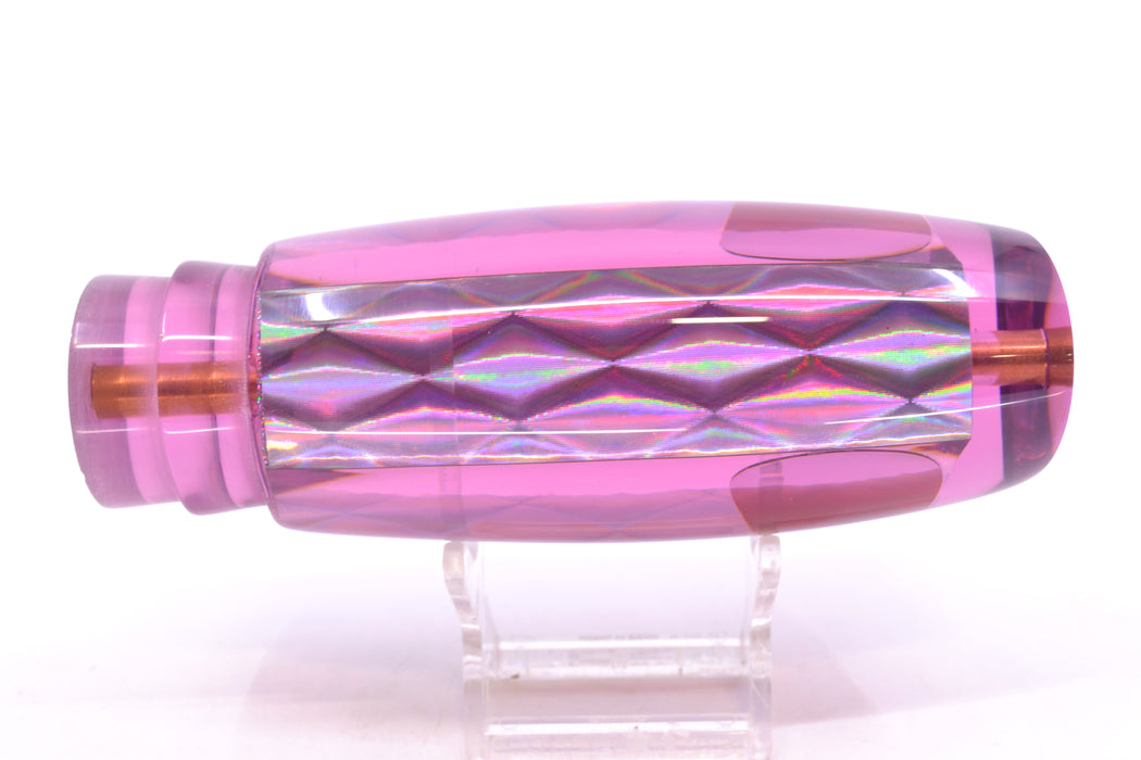 Koya Lures Purple Rainbow Diamond Red Eyes New Shape 14" 9.7oz