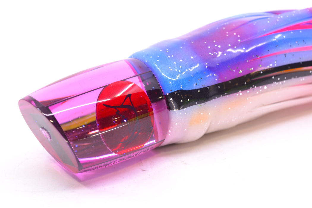 Bonze Lures Pink Mirror Red Eyes Undertaker 9" 5.2oz Skirted Gay Bob