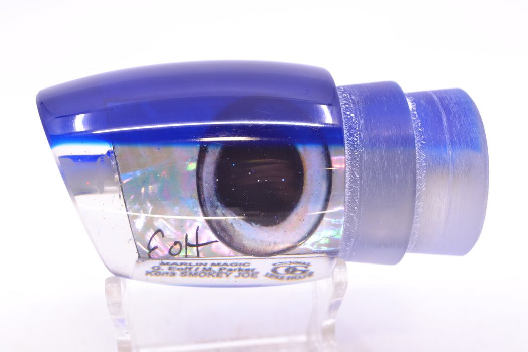 Marlin Magic Lures White Awabi Blue Back Taxi Eyes Smokey Joe 12" 6.5oz