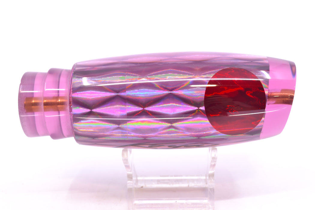 Koya Lures Purple Rainbow Diamond Red Eyes New Shape 14" 9.7oz