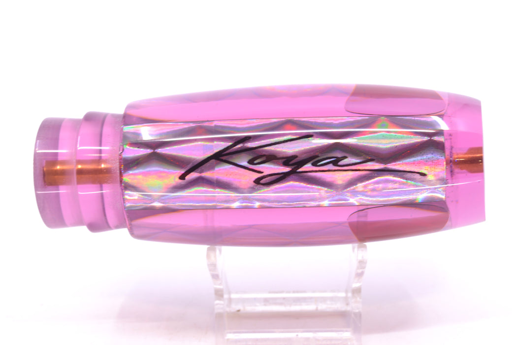 Koya Lures Purple Rainbow Diamond Red Eyes New Shape 14" 9.7oz