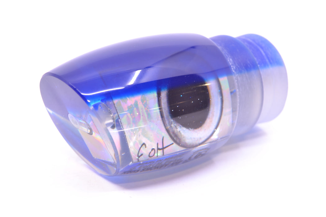 Marlin Magic Lures White Awabi Blue Back Taxi Eyes Smokey Joe 12" 6.5oz