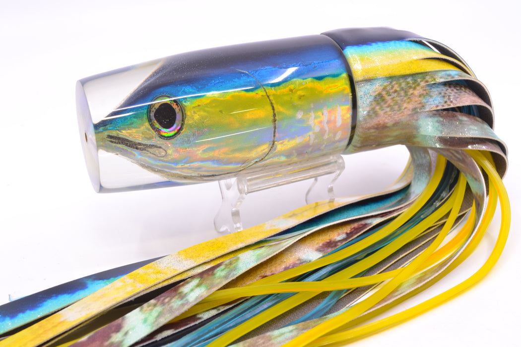 Ali'i Kai Lures Shibi-Yellowfin Large Hard Head 14" 11.2oz FT Vinyl Yellowfin GZE