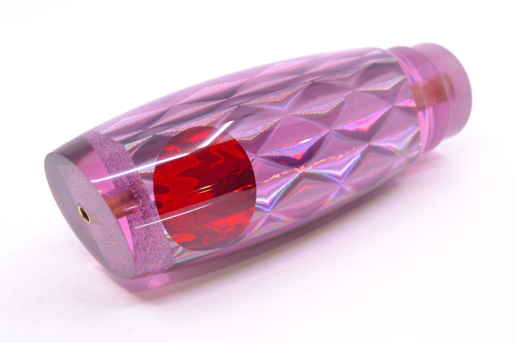 Koya Lures Purple Rainbow Diamond Red Eyes New Shape 14" 9.7oz